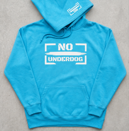 NoUnderdog Everyday Hoodie - Lagunenblau