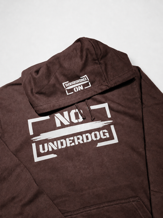NoUnderdog Everyday Hoodie - Schokoladenbraun