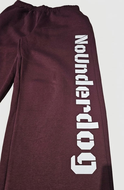 NoUnderdog Fluffy Sweatpants Women Only - Dunkle Pflaume