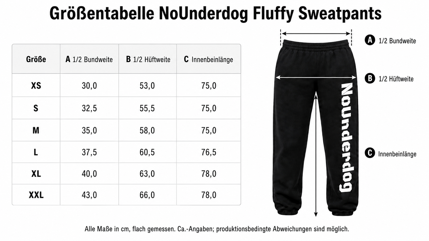 NoUnderdog Fluffy Sweatpants - Helltürkis