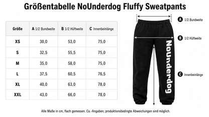 NoUnderdog Fluffy Sweatpants - Helltürkis