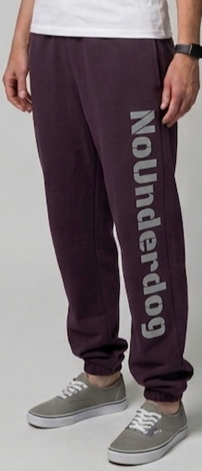 NoUnderdog Fluffy Sweatpants Women Only - Dunkle Pflaume