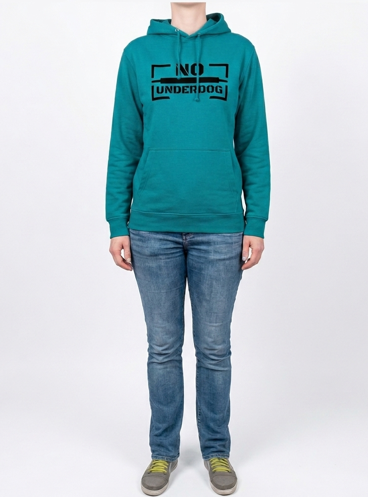 NoUnderdog Everyday Hoodie - Dunkeltürkis