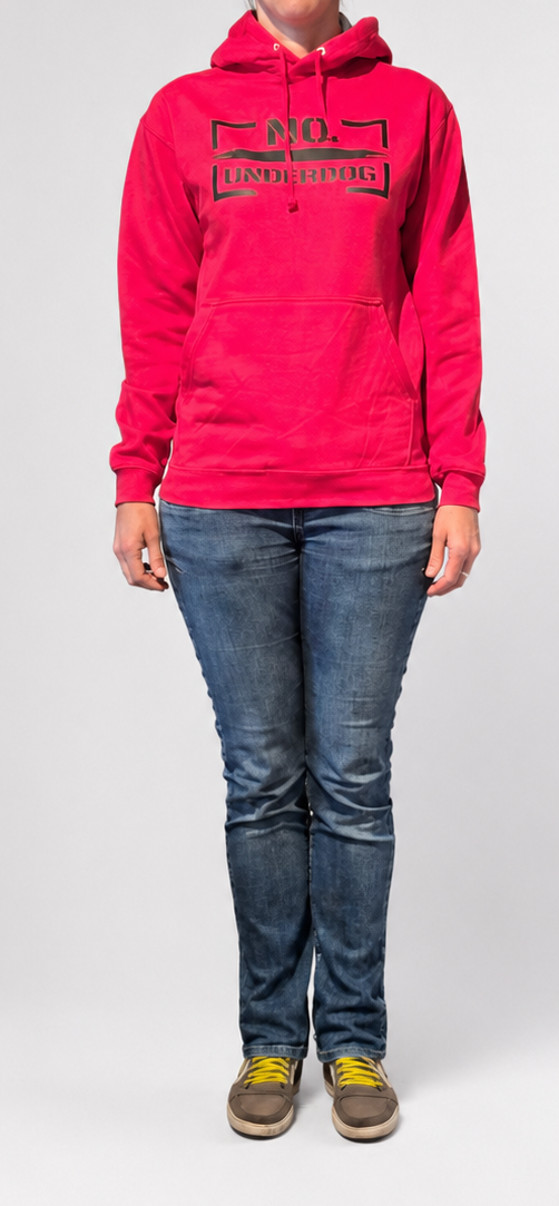 NoUnderdog Everyday Hoodie - Feuerrot