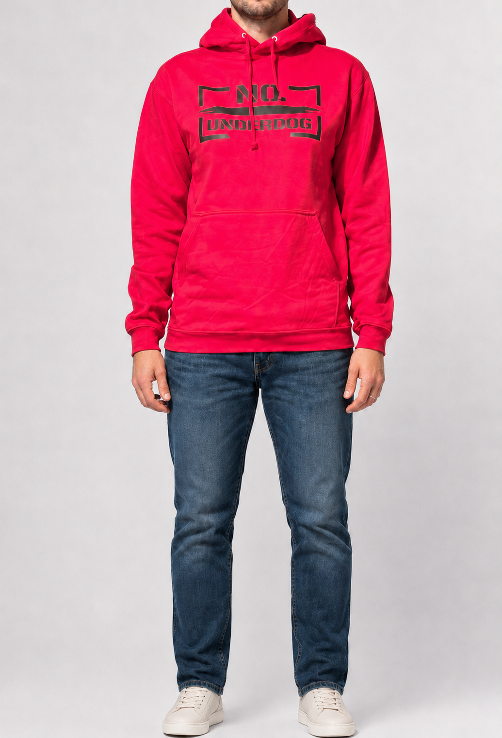 NoUnderdog Everyday Hoodie - Feuerrot