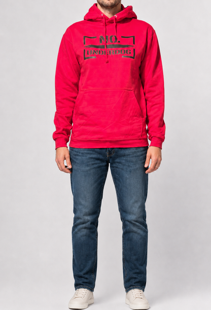 NoUnderdog Everyday Hoodie - Feuerrot