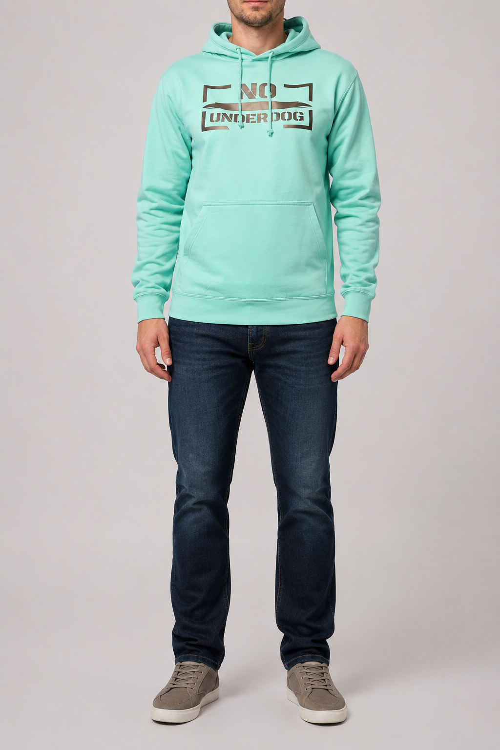 NoUnderdog Everyday Hoodie - Helltürkis