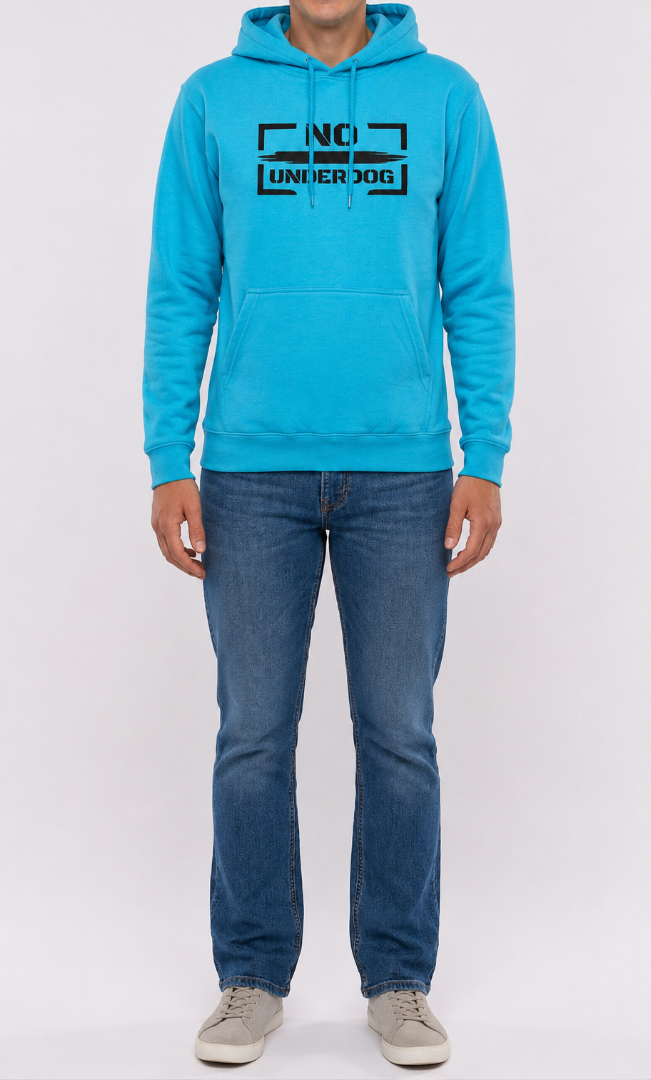 NoUnderdog Everyday Hoodie - Lagunenblau