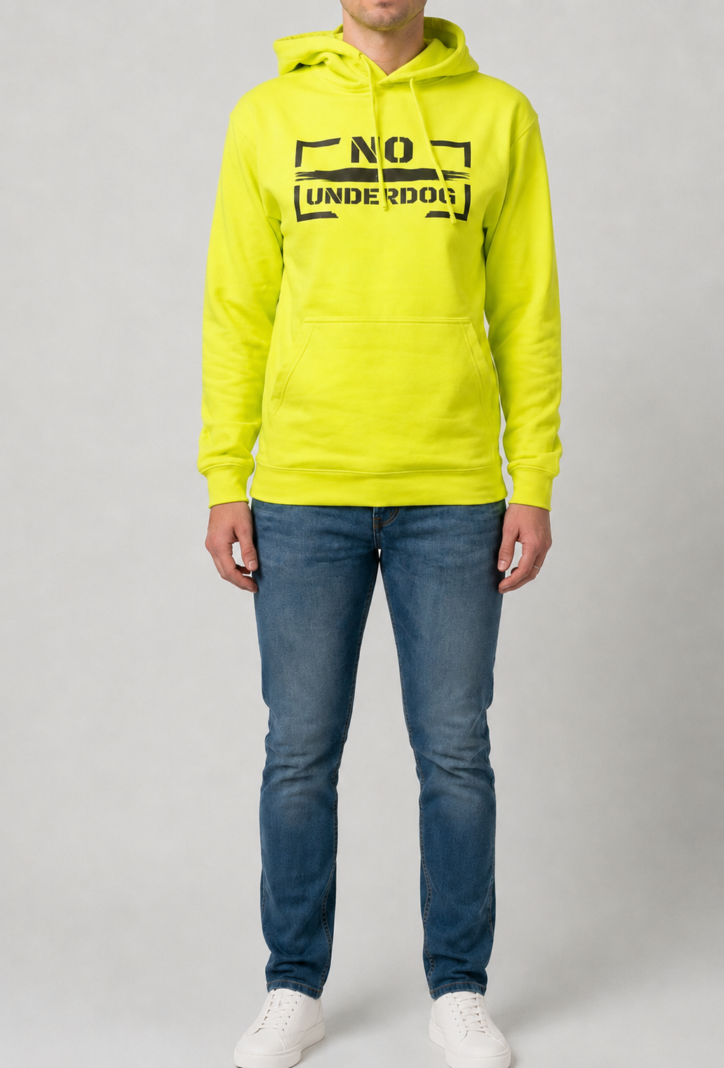 NoUnderdog Everyday Hoodie - Limettengrün