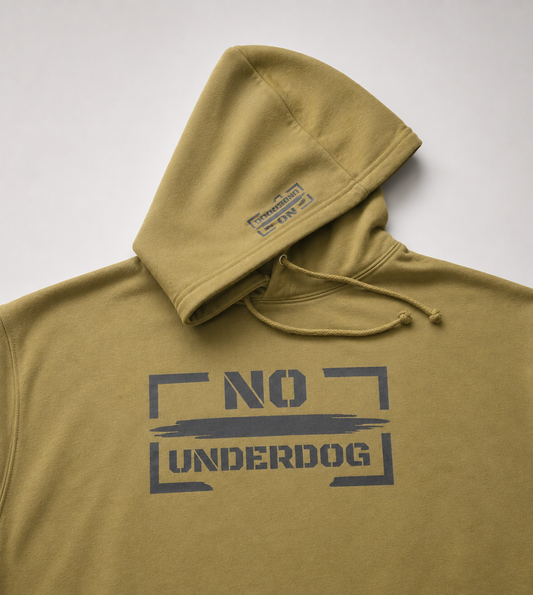 NoUnderdog Everyday Hoodie - Olivgrün