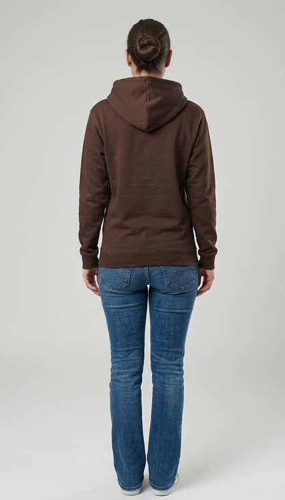 NoUnderdog Everyday Hoodie - Schokoladenbraun