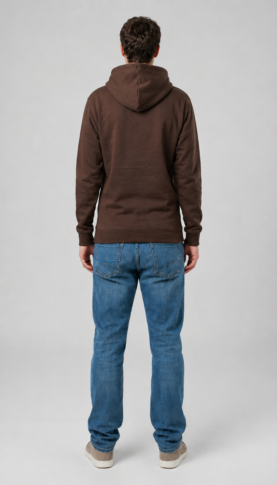 NoUnderdog Everyday Hoodie - Schokoladenbraun
