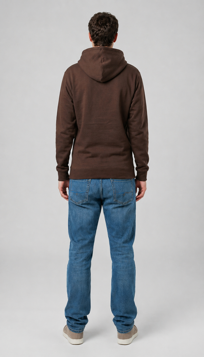 NoUnderdog Everyday Hoodie - Schokoladenbraun