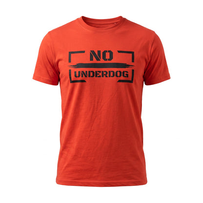 NoUnderdog Everyday T-Shirt - Feuerrot