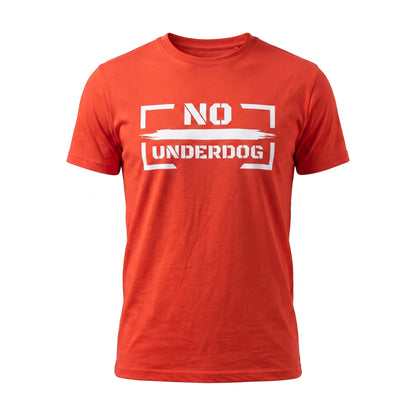 NoUnderdog Everyday T-Shirt - Feuerrot