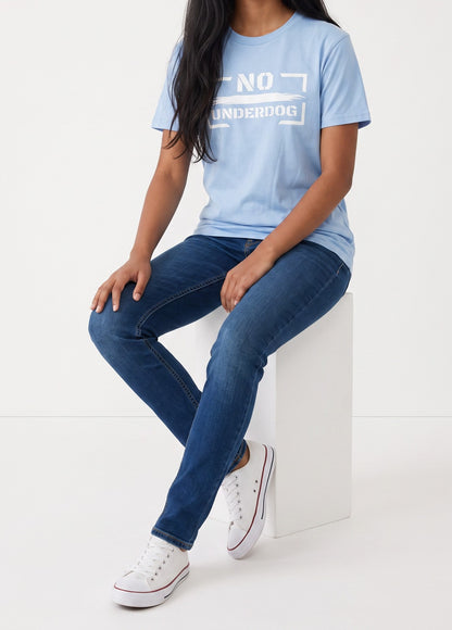 NoUnderdog Everyday T-Shirt - Himmelblau