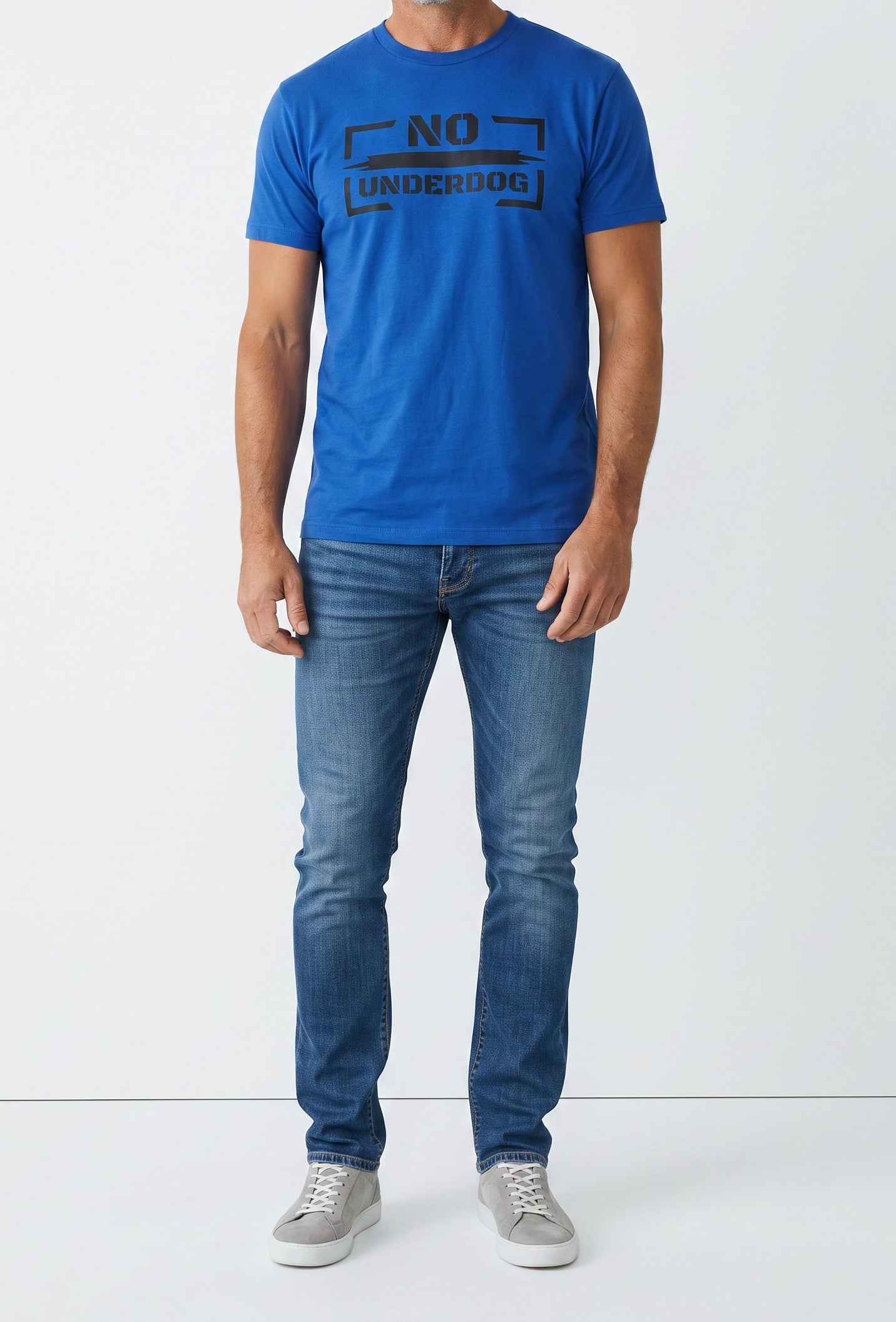 NoUnderdog Everyday T-Shirt - Mittelblau
