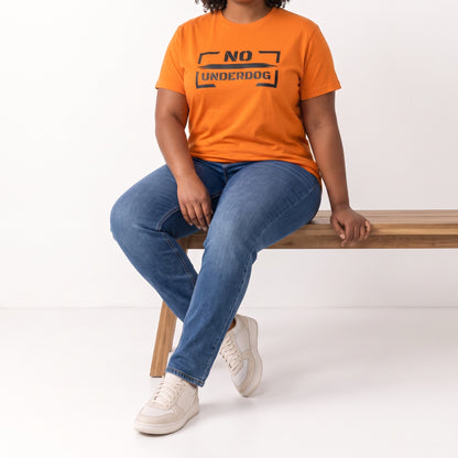 NoUnderdog Everyday T-Shirt - Orange