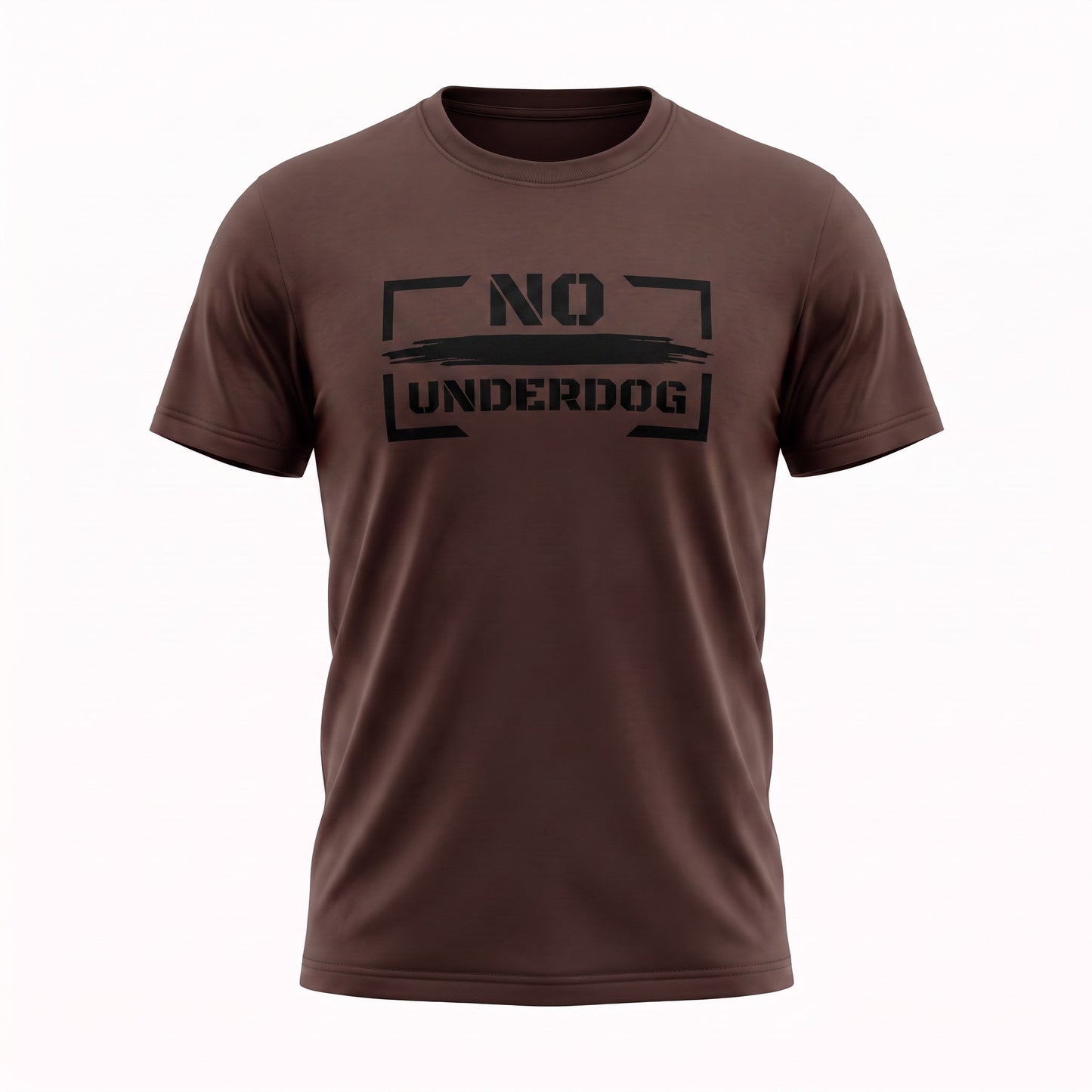 NoUnderdog Everyday T-Shirt - Schokoladenbraun