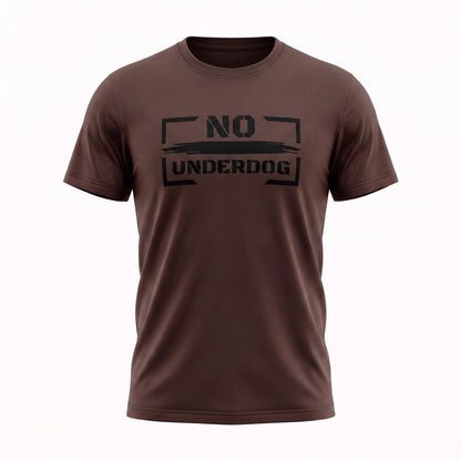 NoUnderdog Everyday T-Shirt - Schokoladenbraun