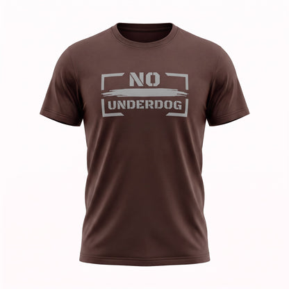 NoUnderdog Everyday T-Shirt - Schokoladenbraun