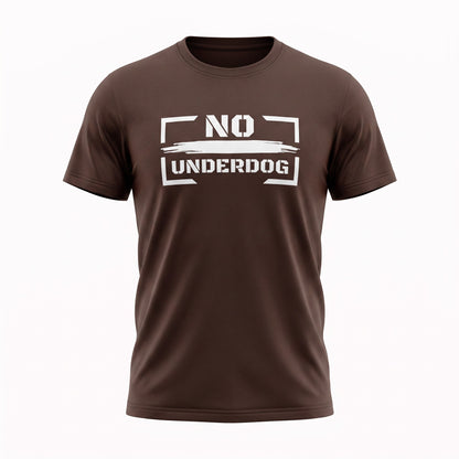 NoUnderdog Everyday T-Shirt - Schokoladenbraun