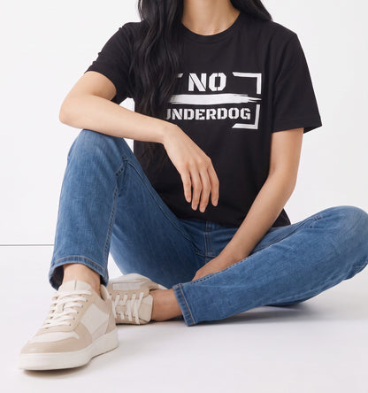NoUnderdog Everyday T-Shirt - Schwarz