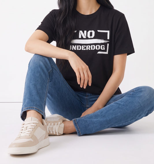 NoUnderdog Everyday T-Shirt - Schwarz