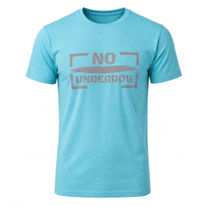 NoUnderdog Everyday T-Shirt - Aquablau
