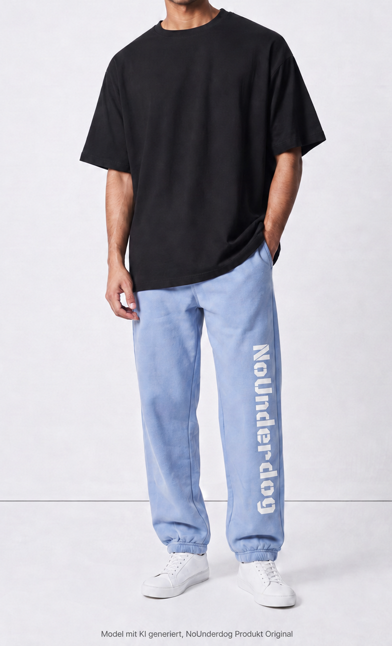 NoUnderdog Fluffy Sweatpants - Hellblau