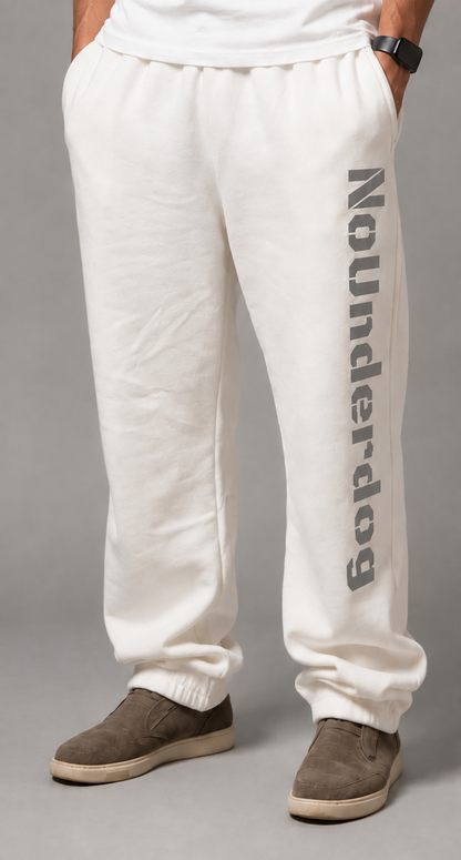 NoUnderdog Fluffy Sweatpants - Weiß