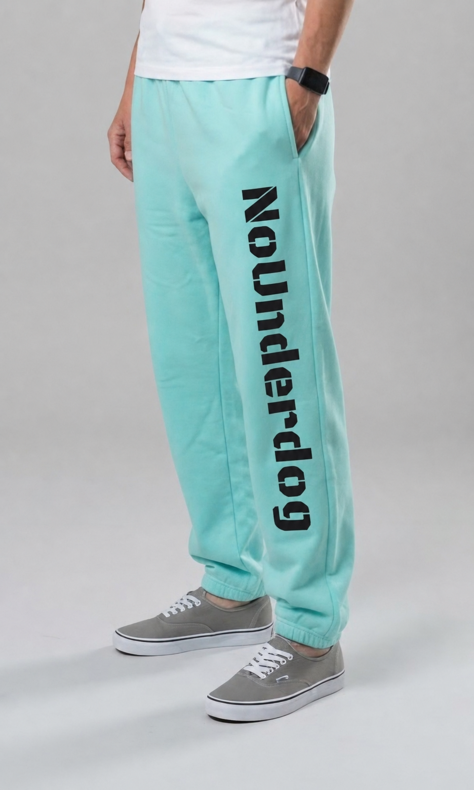 NoUnderdog Fluffy Sweatpants - Helltürkis