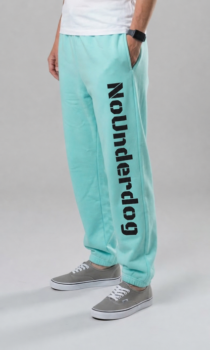 NoUnderdog Fluffy Sweatpants - Helltürkis