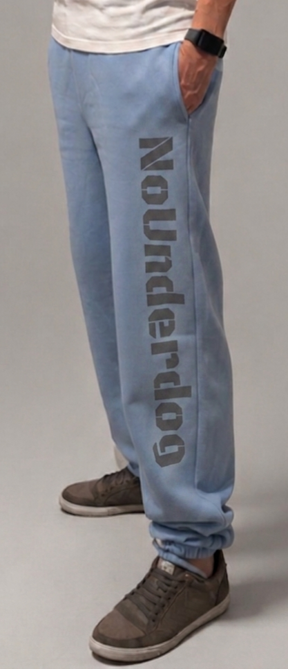 NoUnderdog Fluffy Sweatpants Women Only - Hellblau